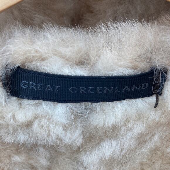 Great Greenland sherpa suede leather vest - Picture 4 of 7